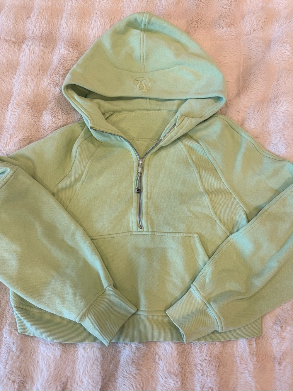 Lululemon Womens XS/S Scuba Oversized Half-Zip Hoodie